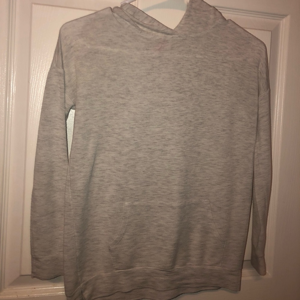 Cream lightweight hoodie